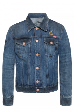 Denim jacket with logo, zdjęcie 1 Denim jacket with logo od Vivienne Westwood
